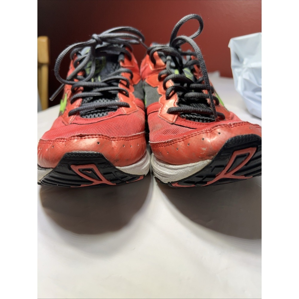 Mizuno Womens Wave Rider 16 Athletic Shoe Size 10 Red Black 8KN-30340 - Picture 2 of 8